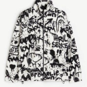 Snoopy/Peanuts sherpa fleece